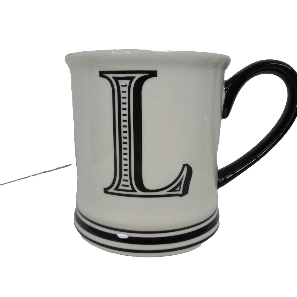 Formation Brands "L" Monogram Coffee Mug 16 Ounces San Francisco Rare
